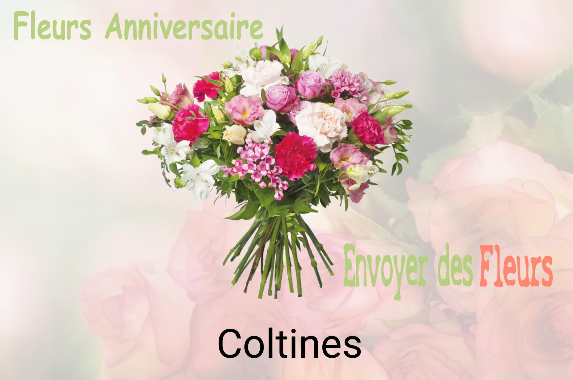 Bouquet de fleurs d’anniversaire livré à Coltines